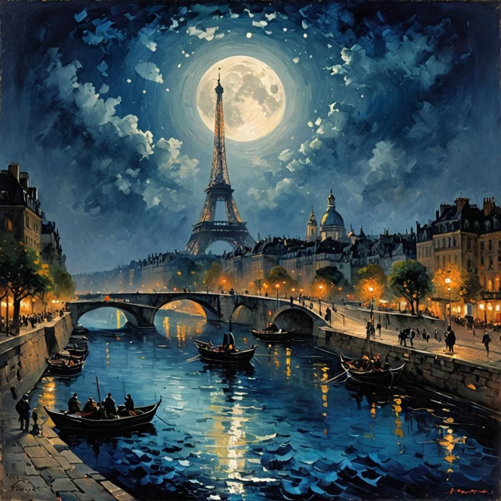 paris by night