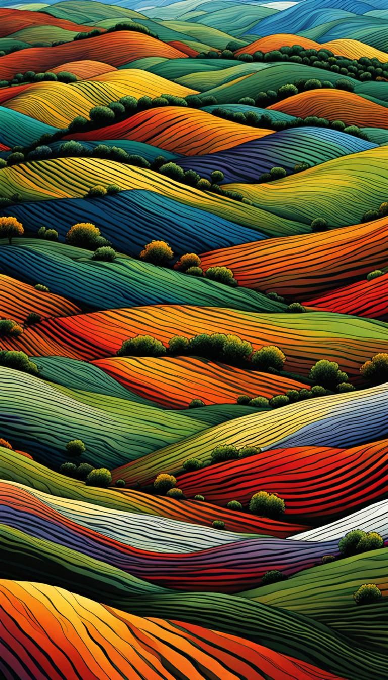 Rolling hills