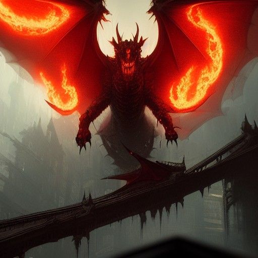 Burning Dragon