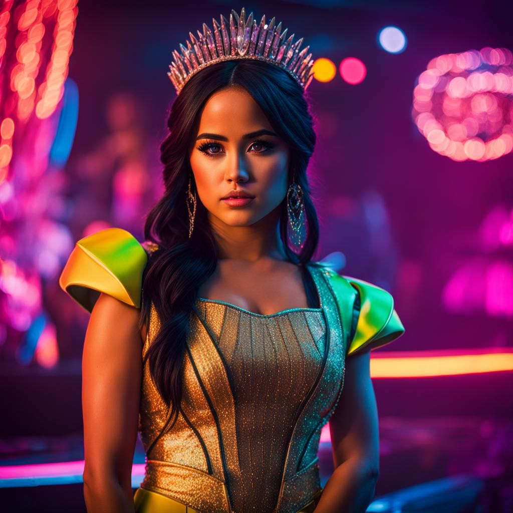 Becky G, Disney Princess - AI Generated Artwork - NightCafe Creator