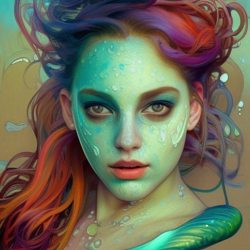 mermaid - AI Generated Artwork - NightCafe Creator