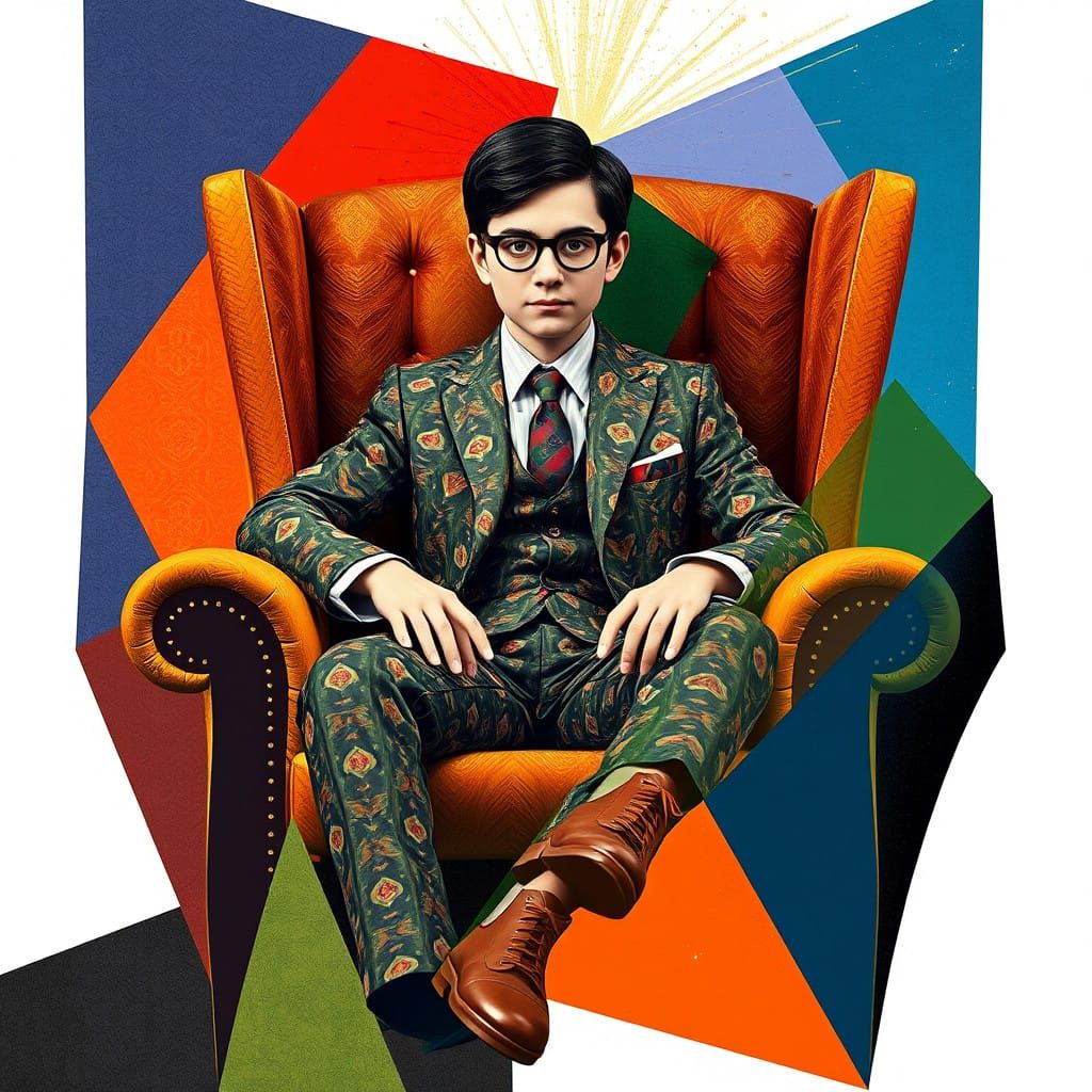 Three footed Young Sheldon  by @JimAZ