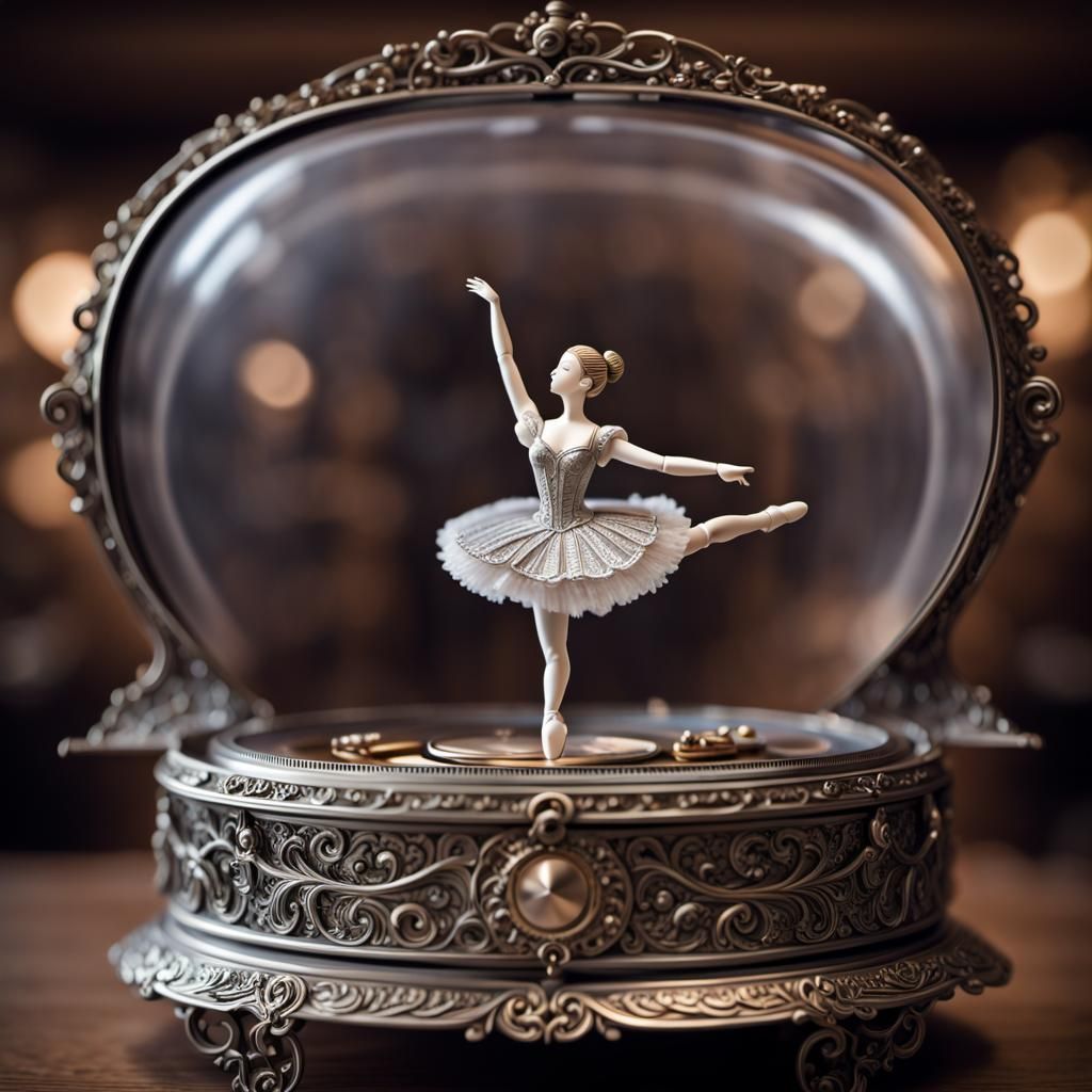 Ballerina music box - AI Generated Artwork - NightCafe Creator