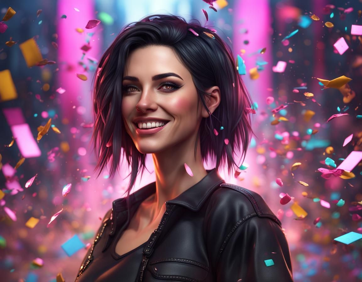 Confetti  by @PowerfulArt