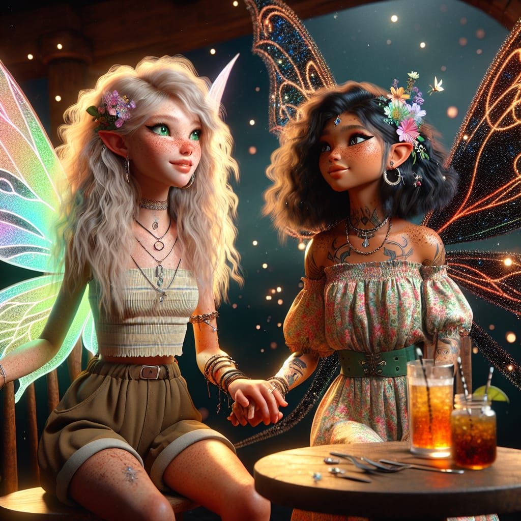 Aurora and Twilight  by @Lady Anne