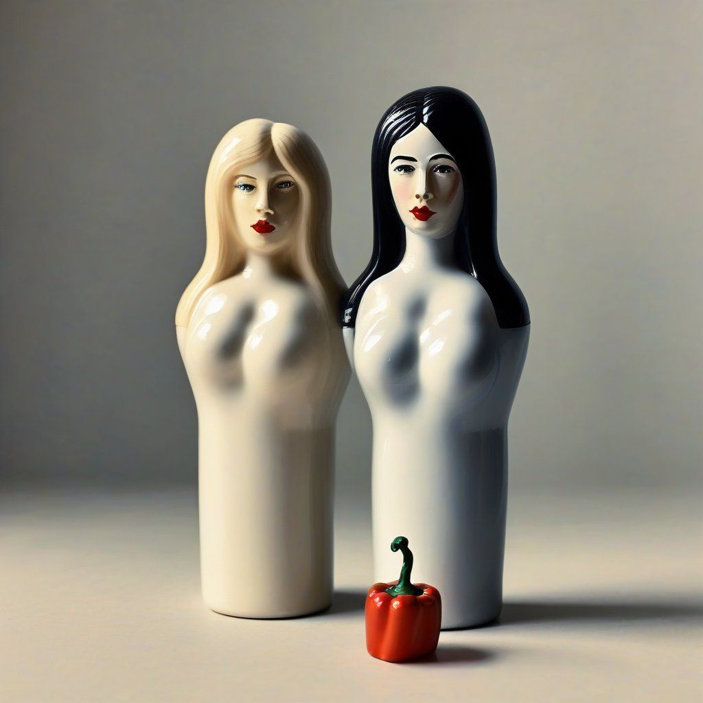 Salt and pepper shakers