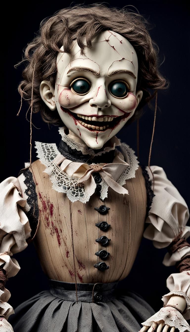 A Haunted Marionette Puppet 