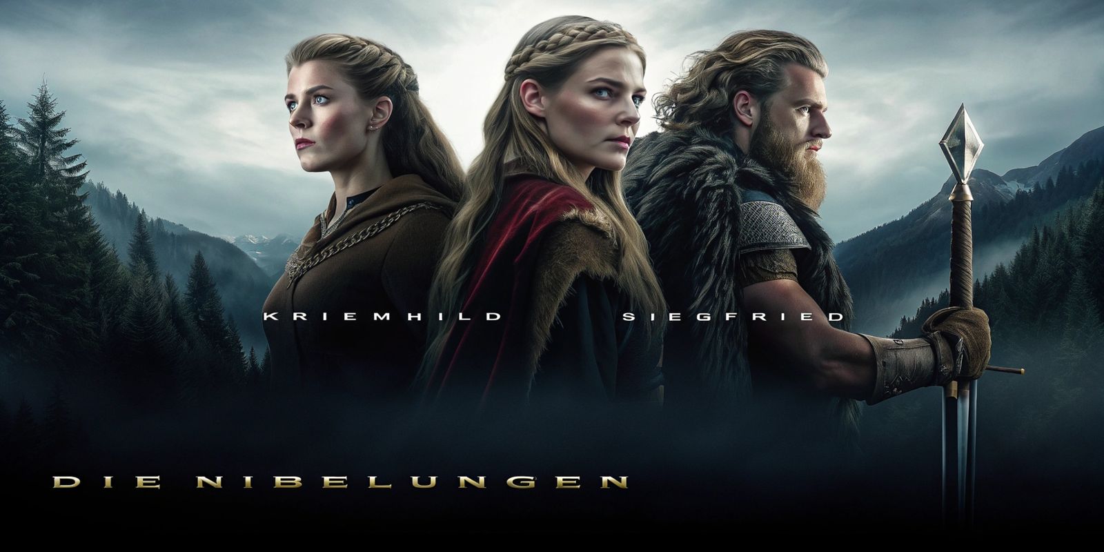 Movie poster "Die Nibelungen"