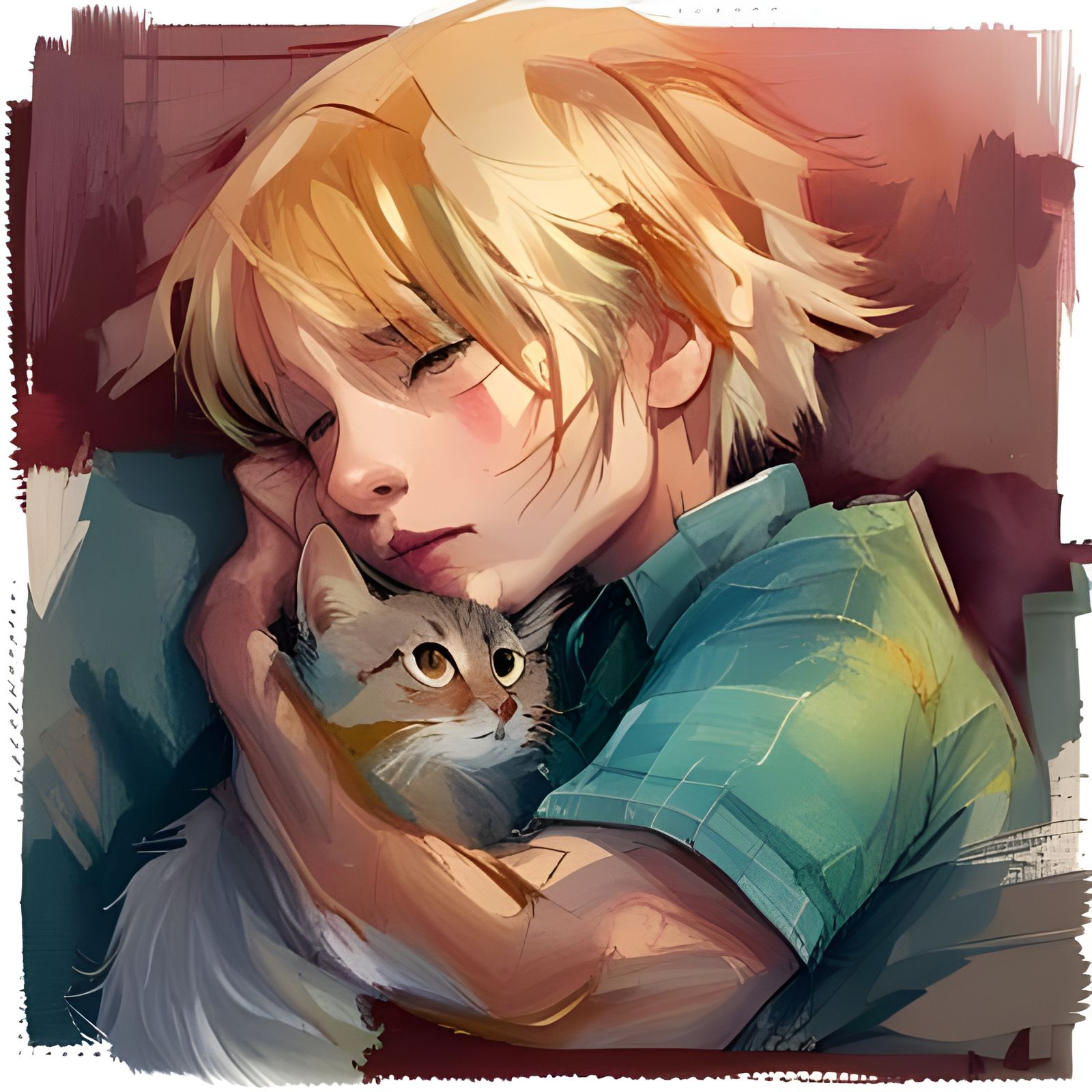 Healing with your animal soul buddy..  by @Valkyrja