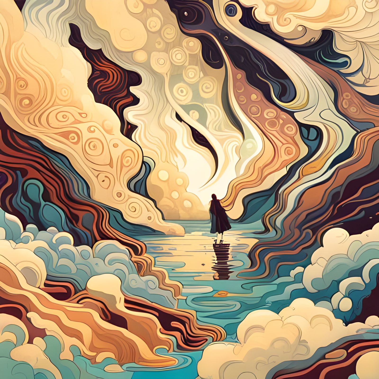 Abstract Storm  by @Christian