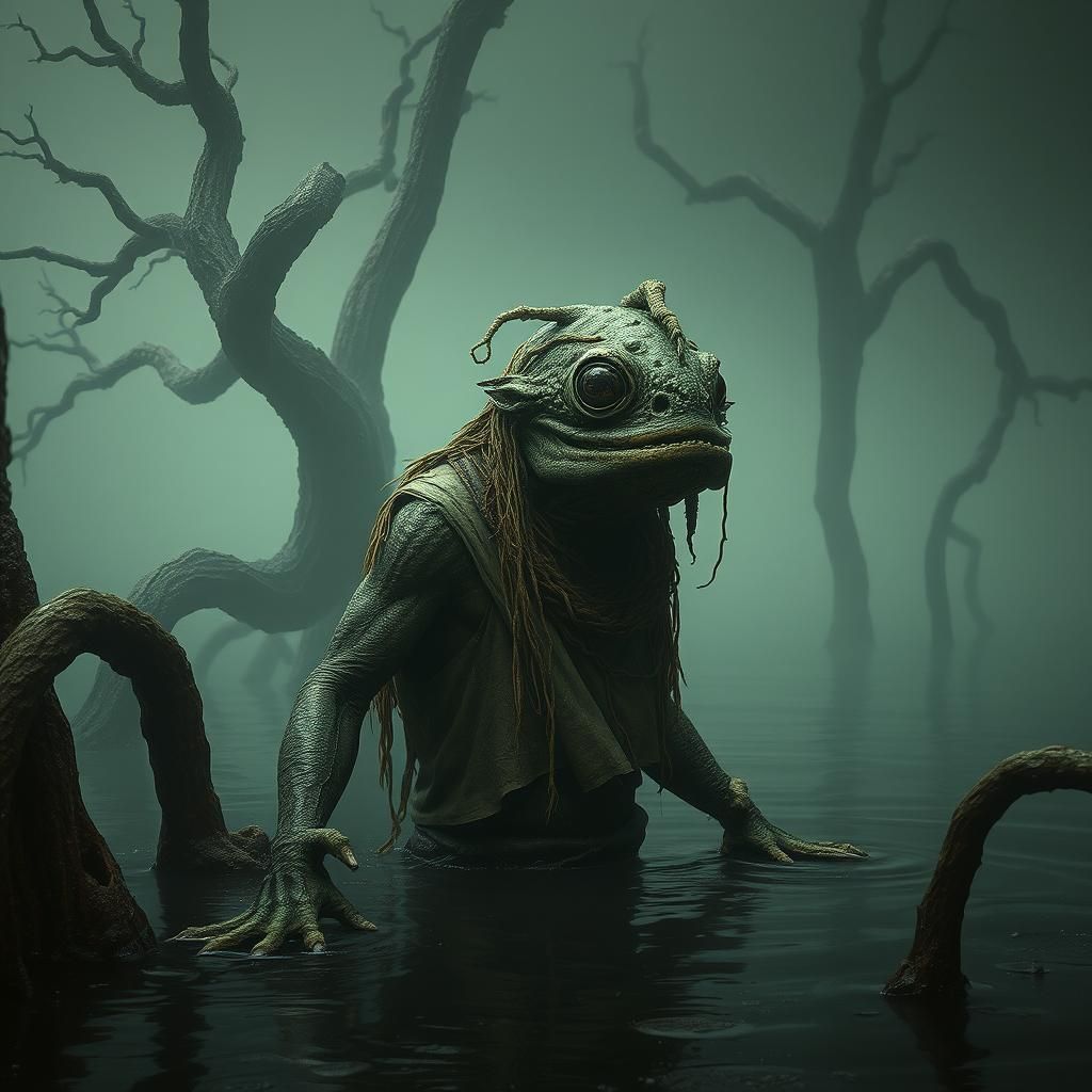 Gillman is an amphibian humanoid who thrives both underwater and on
