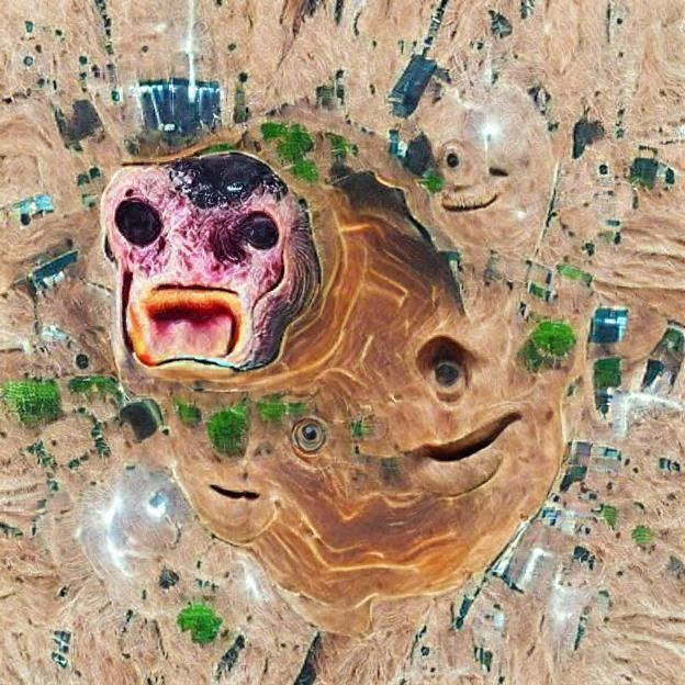 The face of the planet