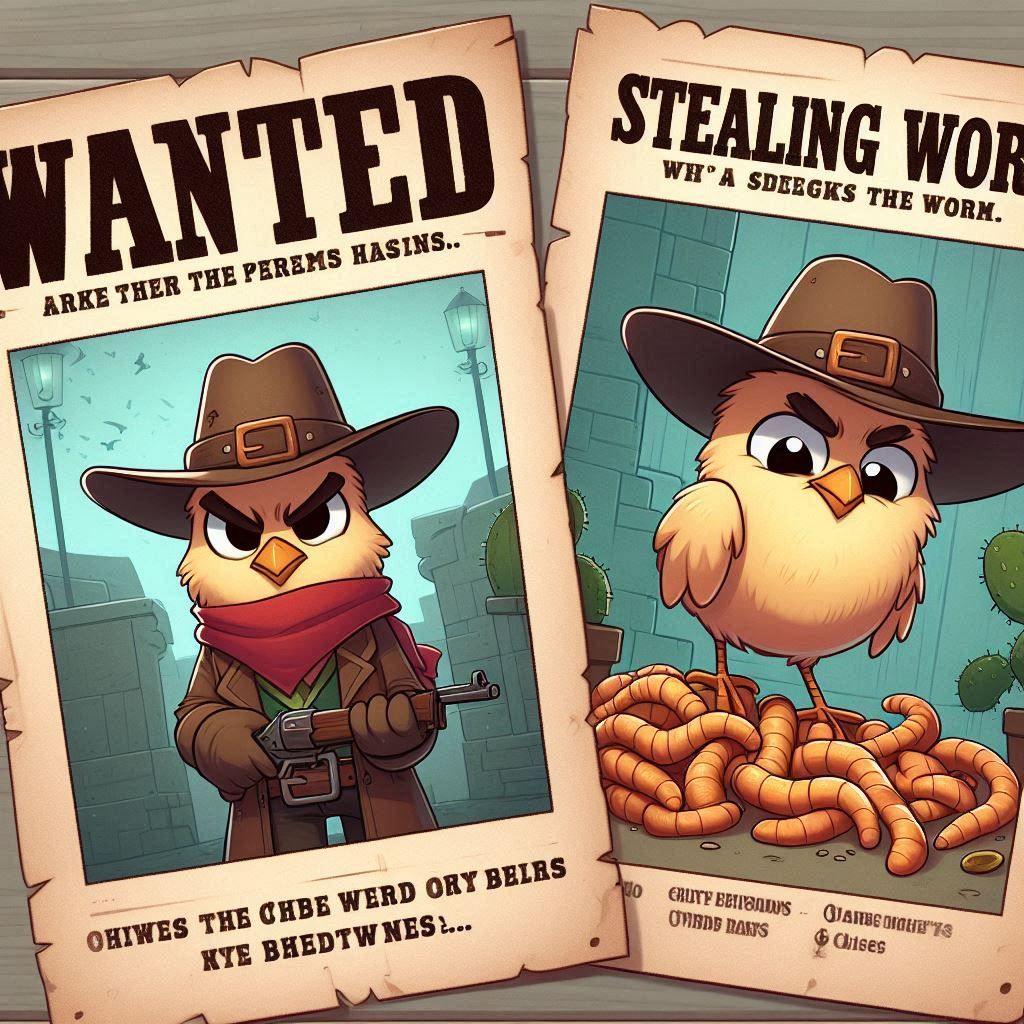 Wanted: Cowboy chickens Theft.