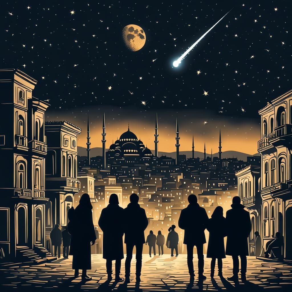 A mediveal Istanbul night  by @Katsu Ankara