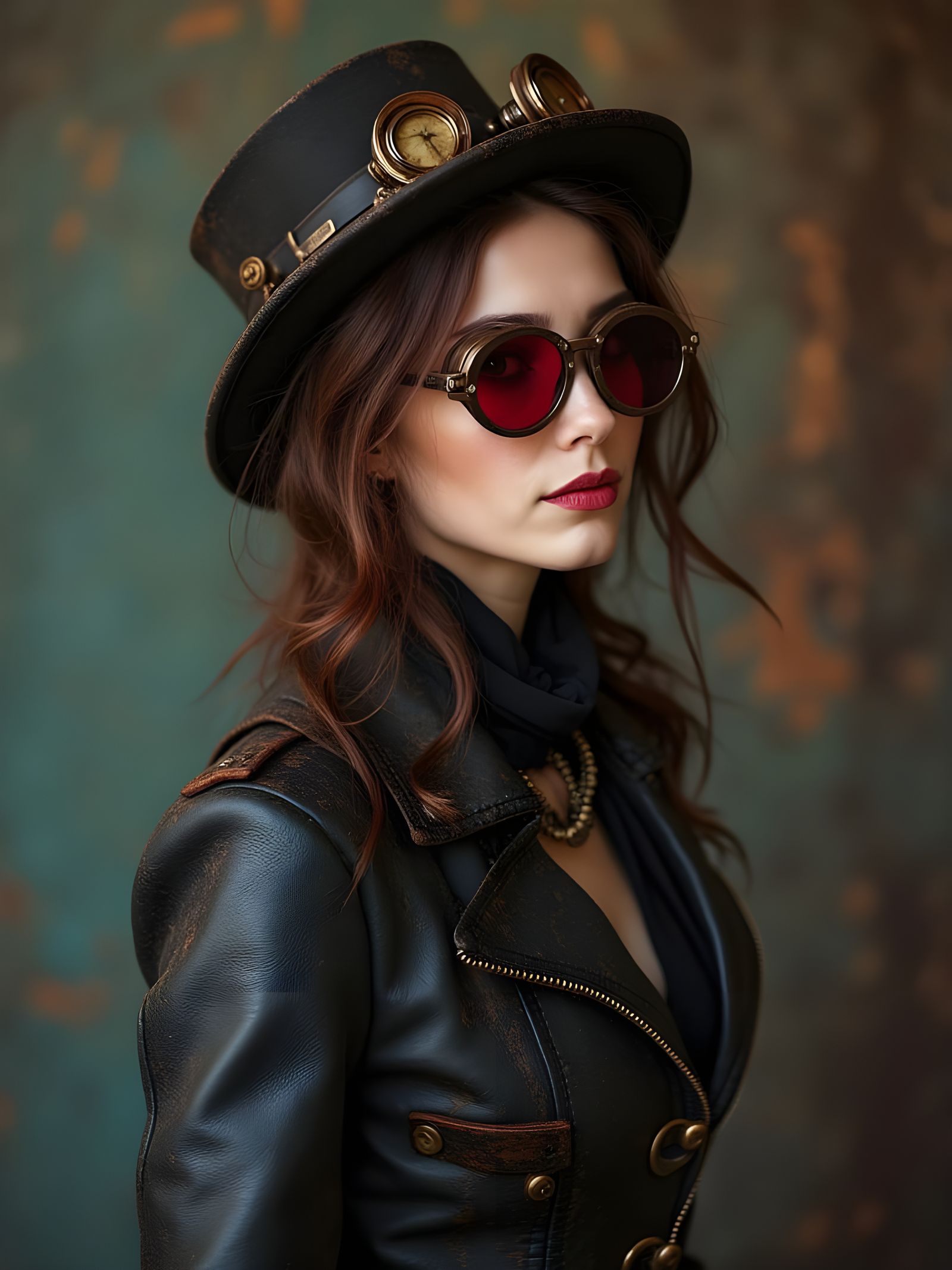 Rustic Steampunk Lady