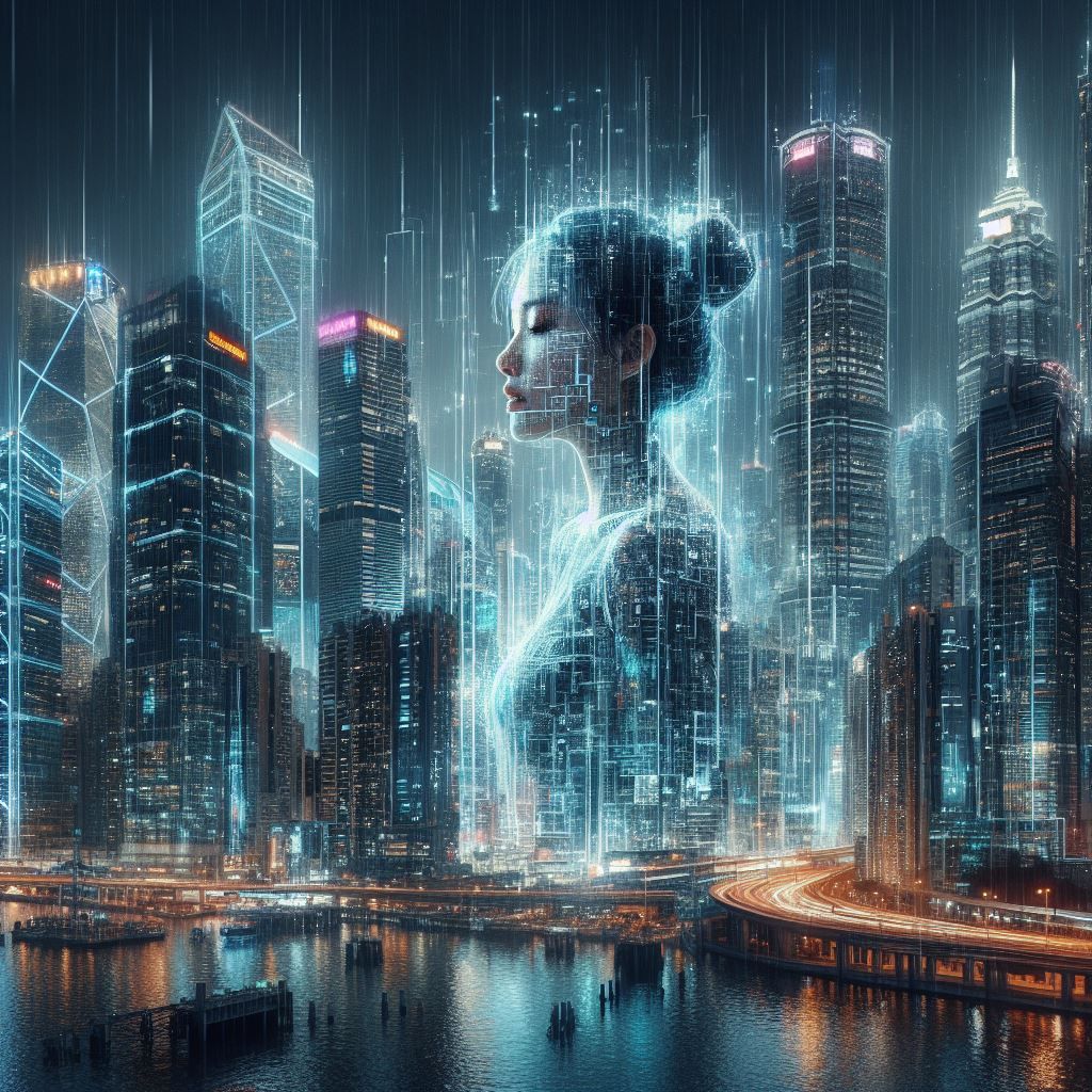 Bladerunner 2049 inspired city