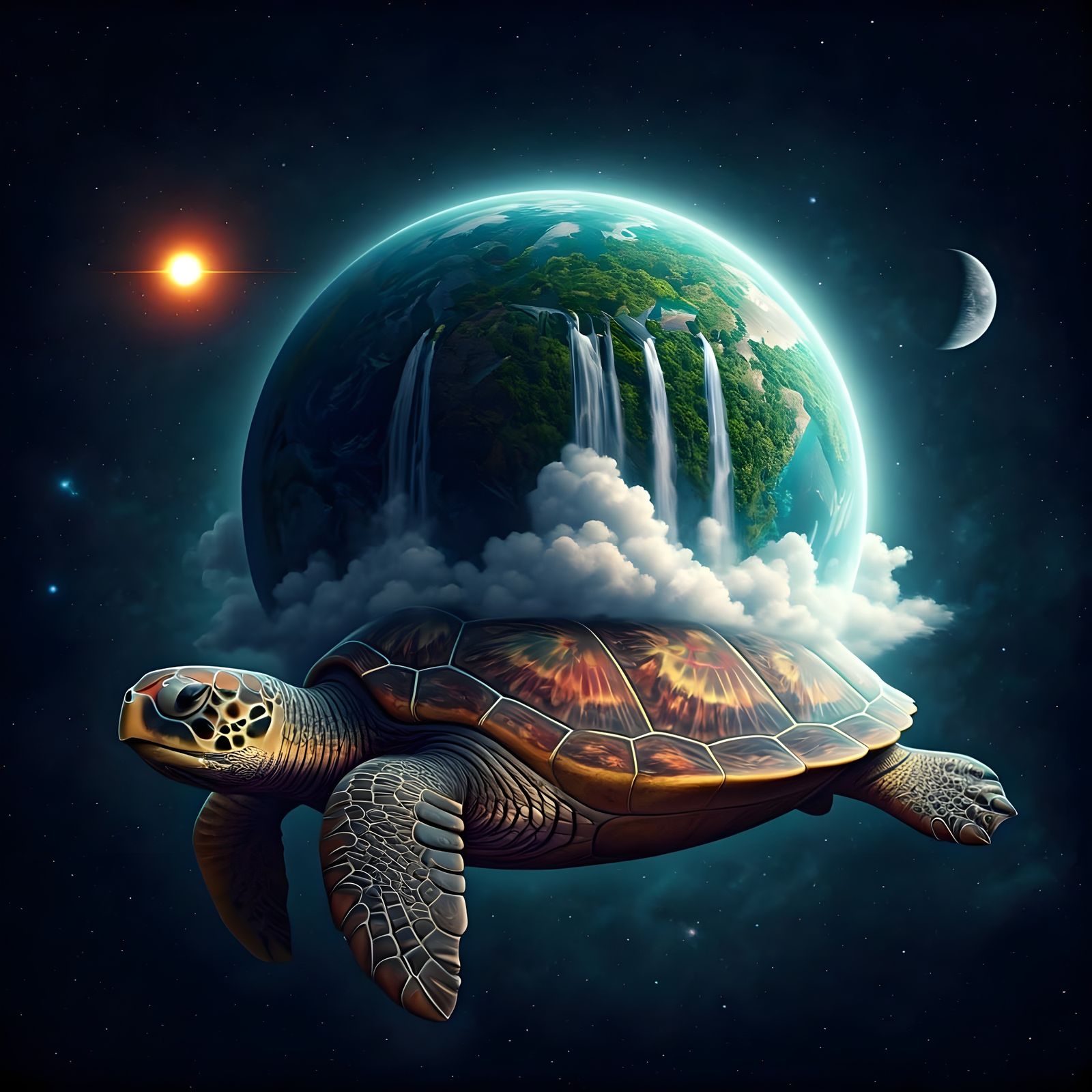 Turtle World  by @Shelly