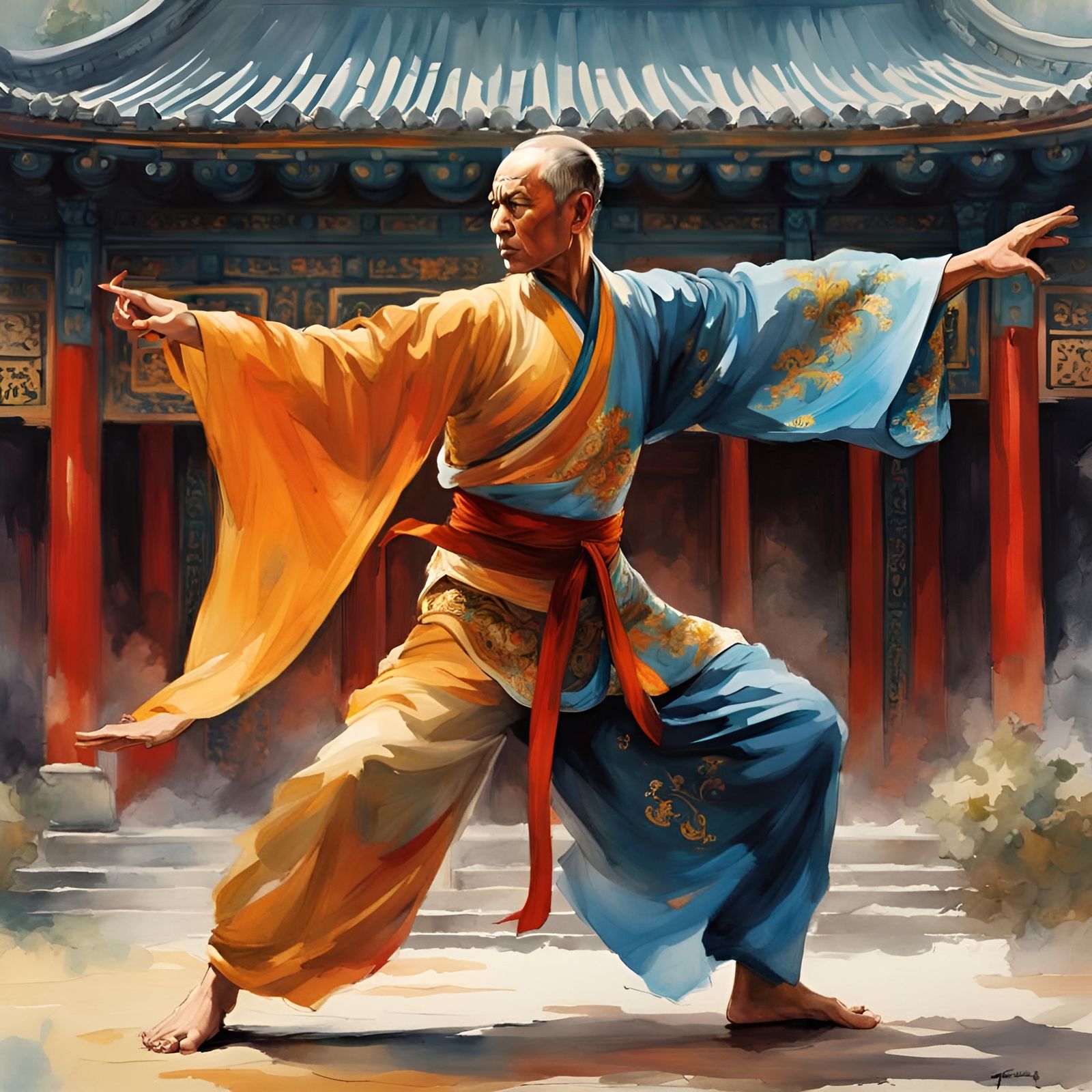 Tai Chi master.