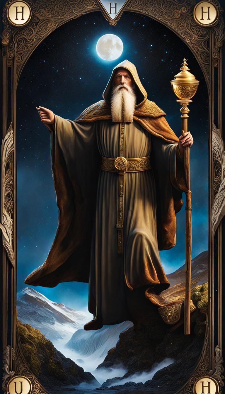 The Tarot Card of The Hermit