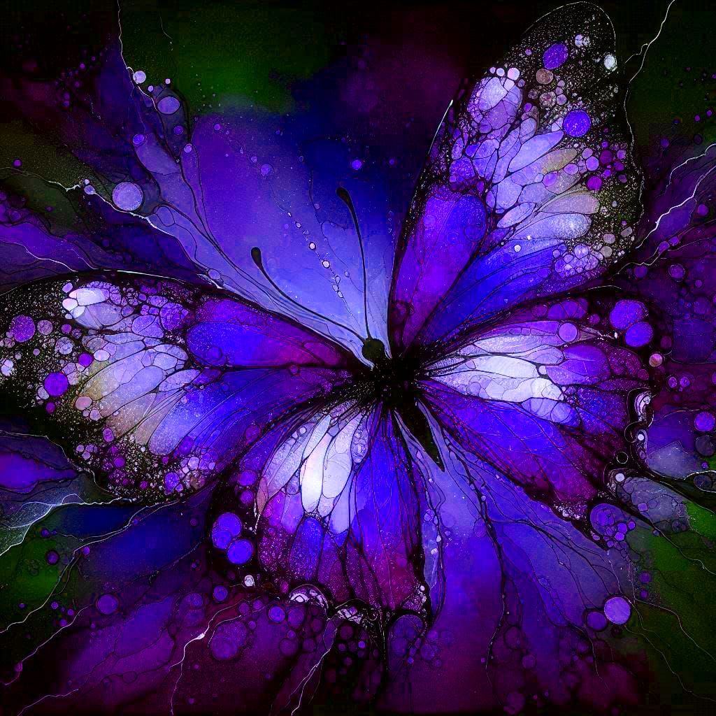 "Butterfly has become the Flower"