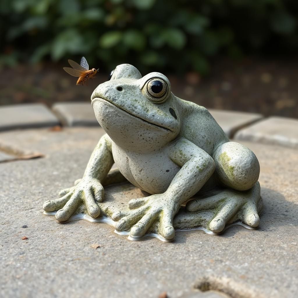 Sad truth: he will never get the fly.