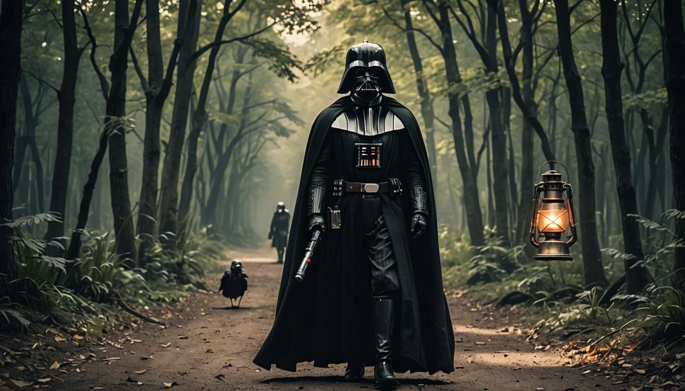 Darth Vader is a medieval Plague Doctor - AI Generated Artwork ...