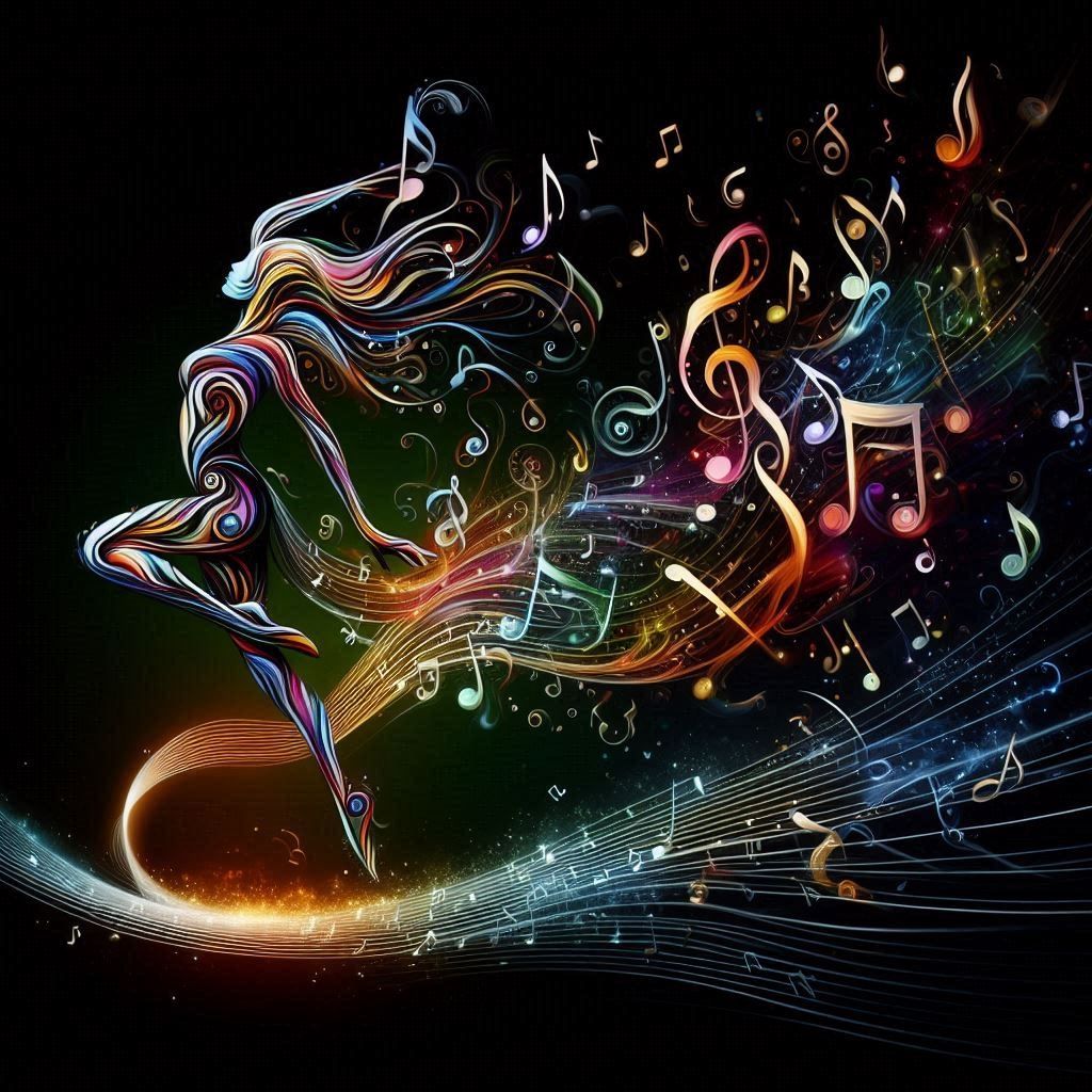Dancing Music Notes