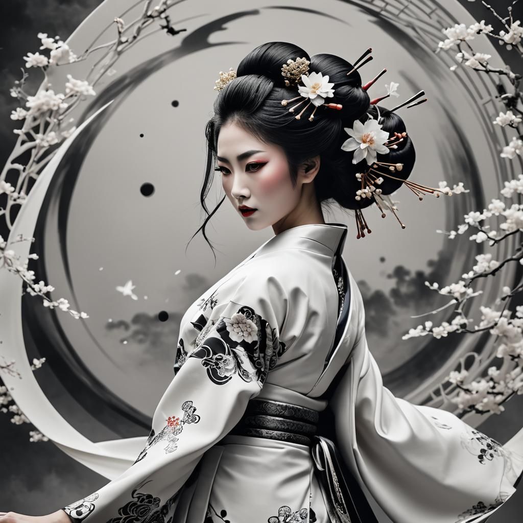 Whirling geisha  by @Crystalline