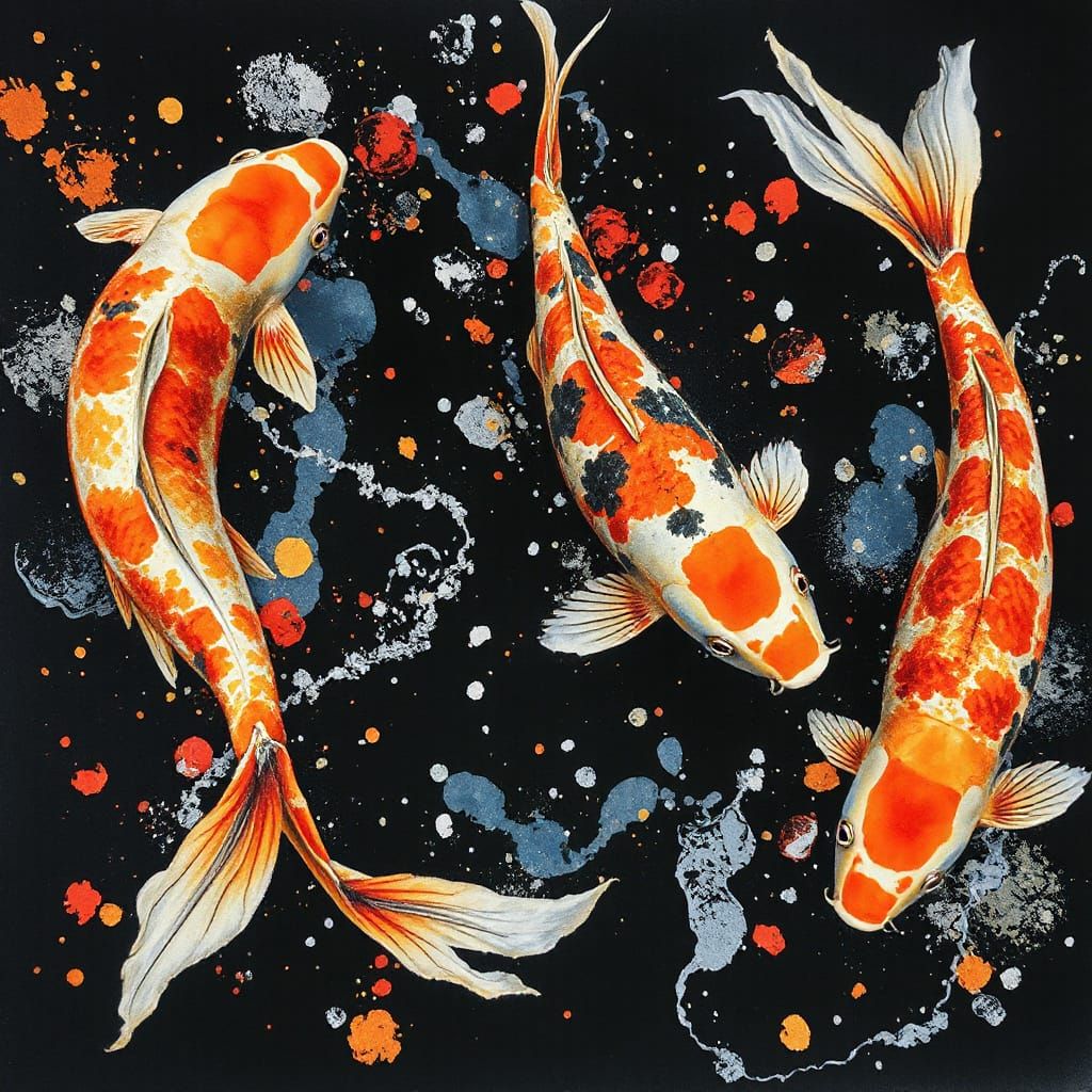 Koi  by @bookwrm0706