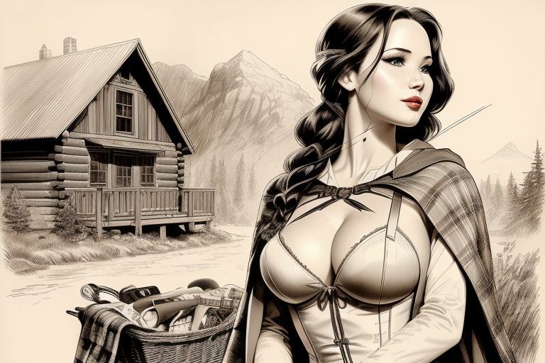 Log Cabin Red Riding Hood