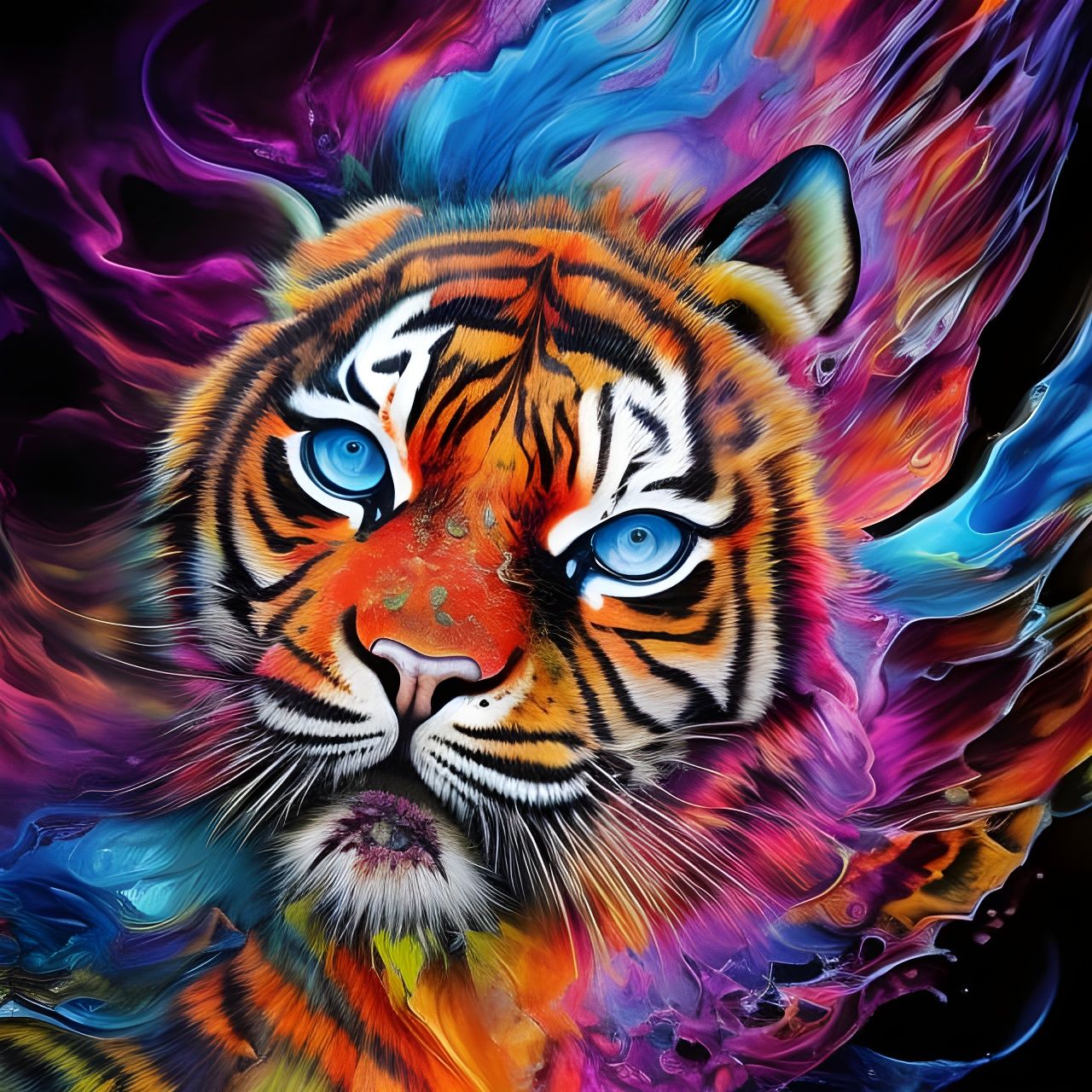 Technicolor Tiger