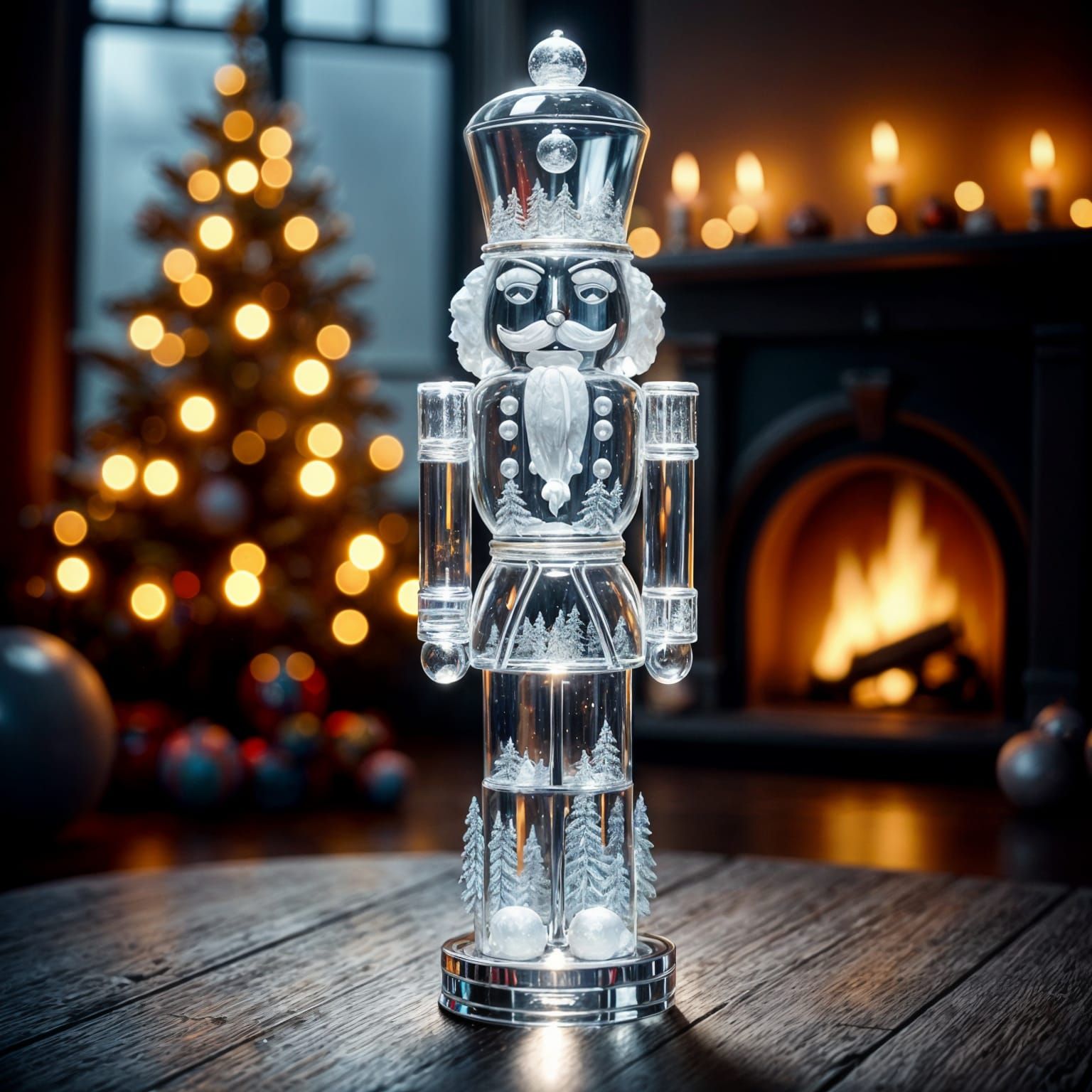 Glass Nutcracker