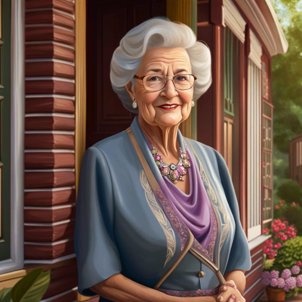 Inspired by the book "Miss Julia Speaks Her Mind" AI Generated Artwork NightCafe Creator