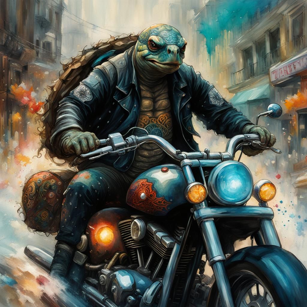 Get your motor runnin', Head out on the highway, Looking for adventure.  by @Winter