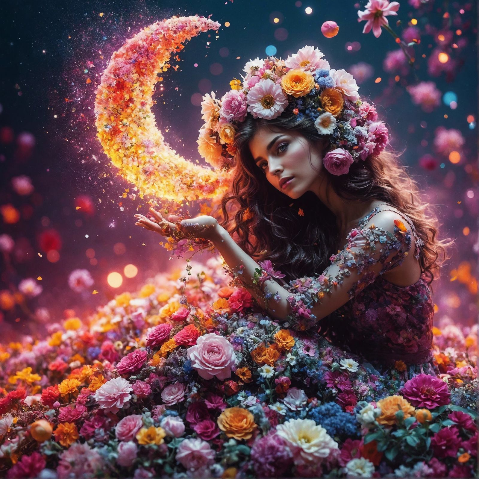 Flowery Moon