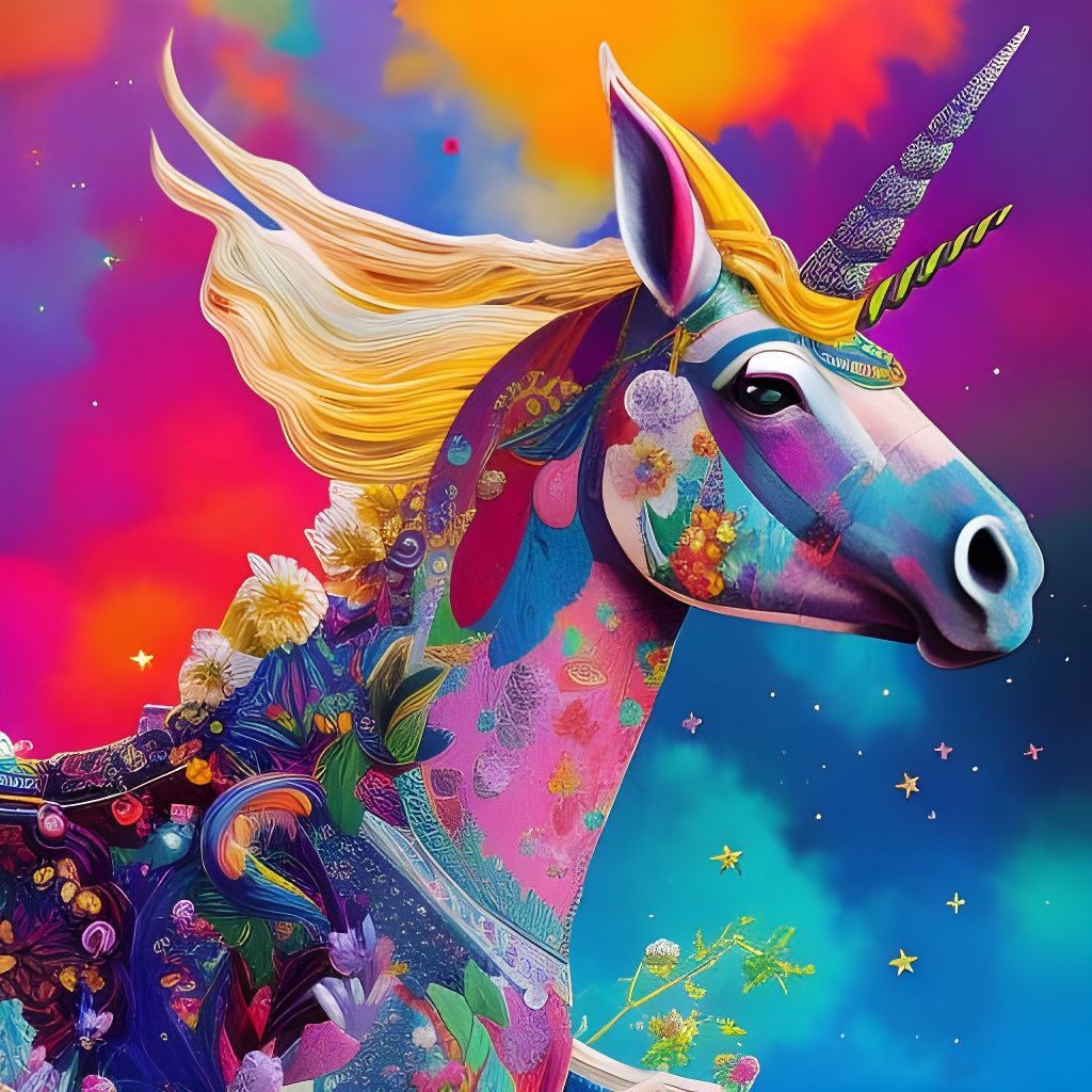 Unicorn - AI Generated Artwork - NightCafe Creator