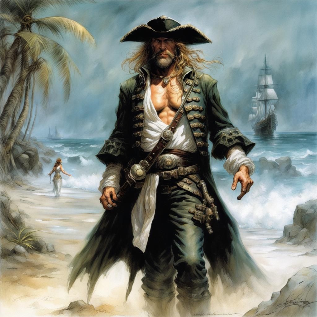 Pirates of The caribean Coast. - AI Generated Artwork - NightCafe Creator