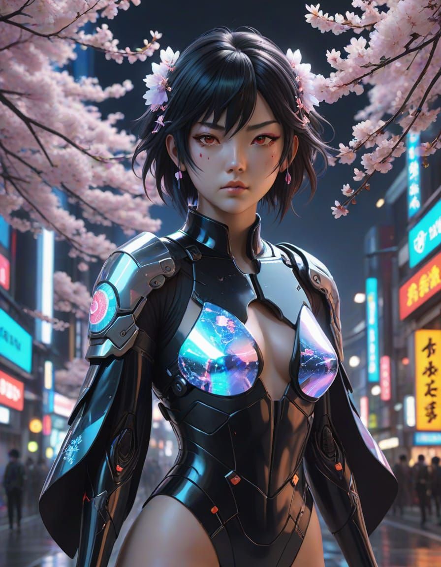 Amaterasu in Neon Tokyo