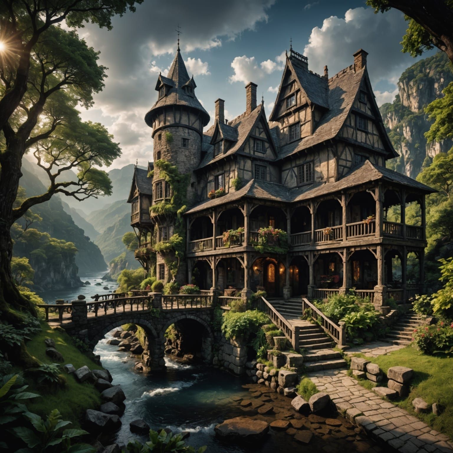 fantasy getaway  by @Tanke