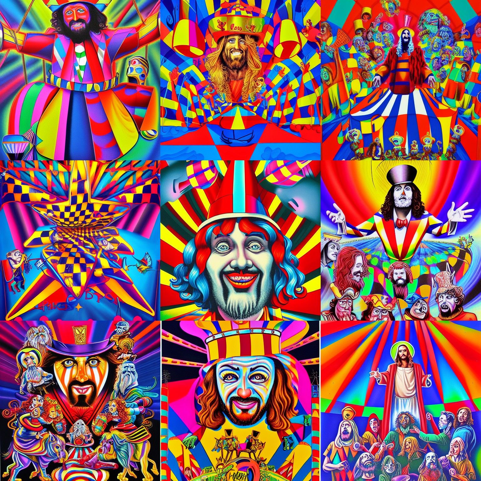 Jesus Christ Ringmaster Circus