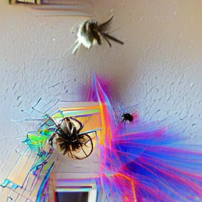 What's normal for the spider is chaos to the fly
