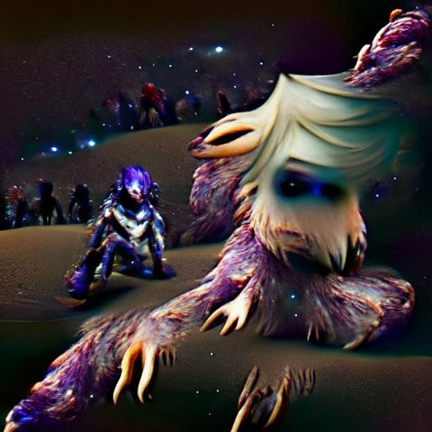 The horrifying eldrich creature waiting at the edge of the g...