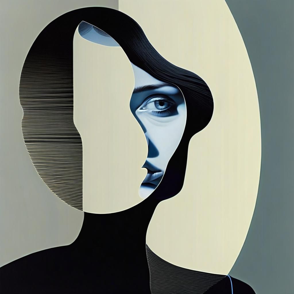 Portrait of hopelessness.