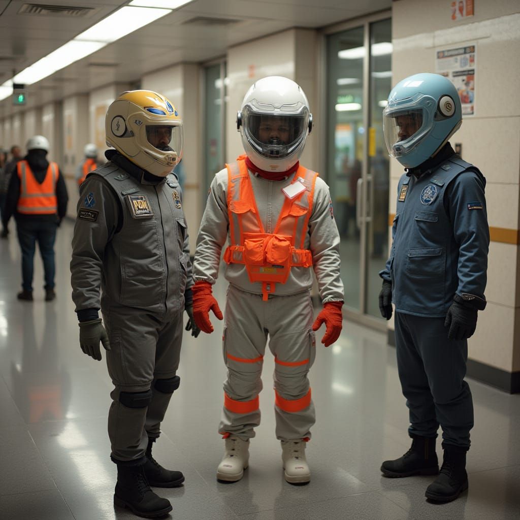 Woman Holding Kitten in Art Nouveau Style