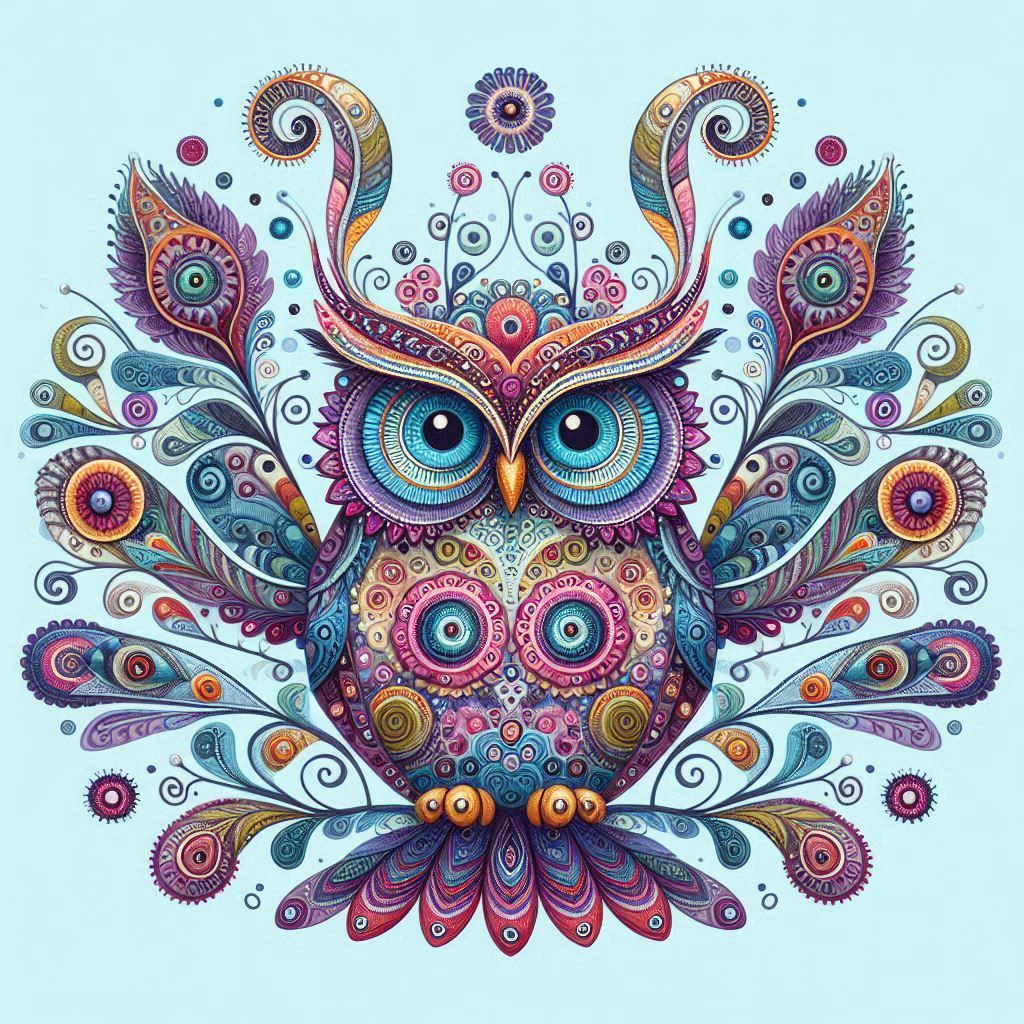 Fancy owl