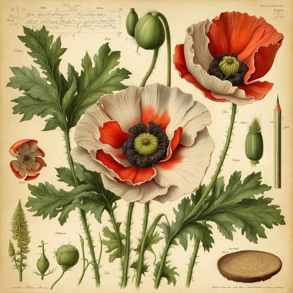 Poppy illustration  by @Leviosa