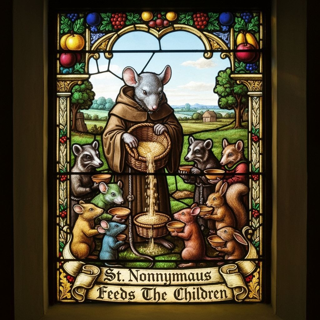 St. Nonnymaus Feeds The Children