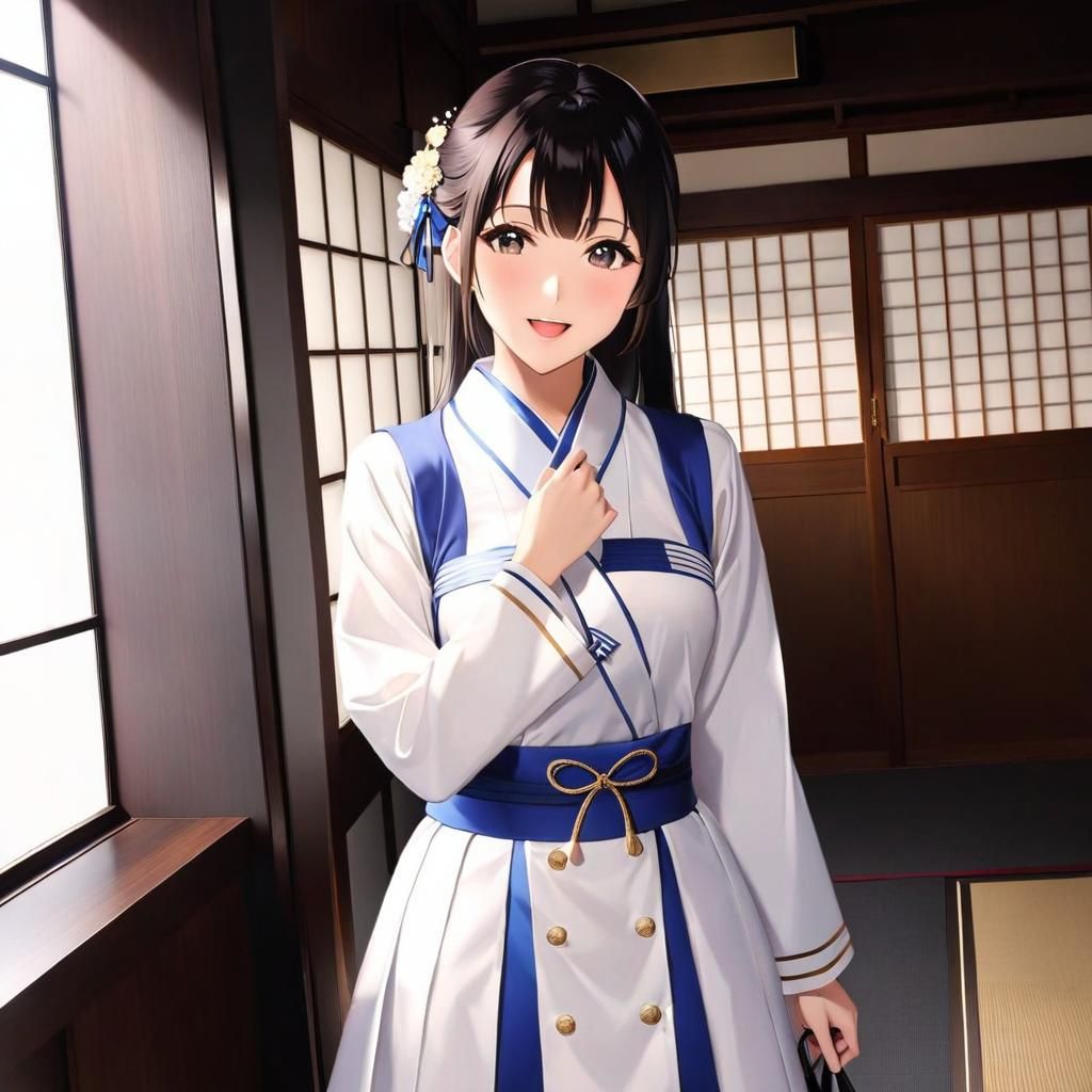 メギツネ
 
おめかしキツネさん

ツインテなびかせて

はじけてドロンして

いざゆけ七変化
  
古(いにしえ)の　乙女達よ
かりそめの　夢に踊る
幾千の時を超えて
今を生きる
 
あ〜　そうよ　いつでも　女は女優よ
キツネじゃない　キ...