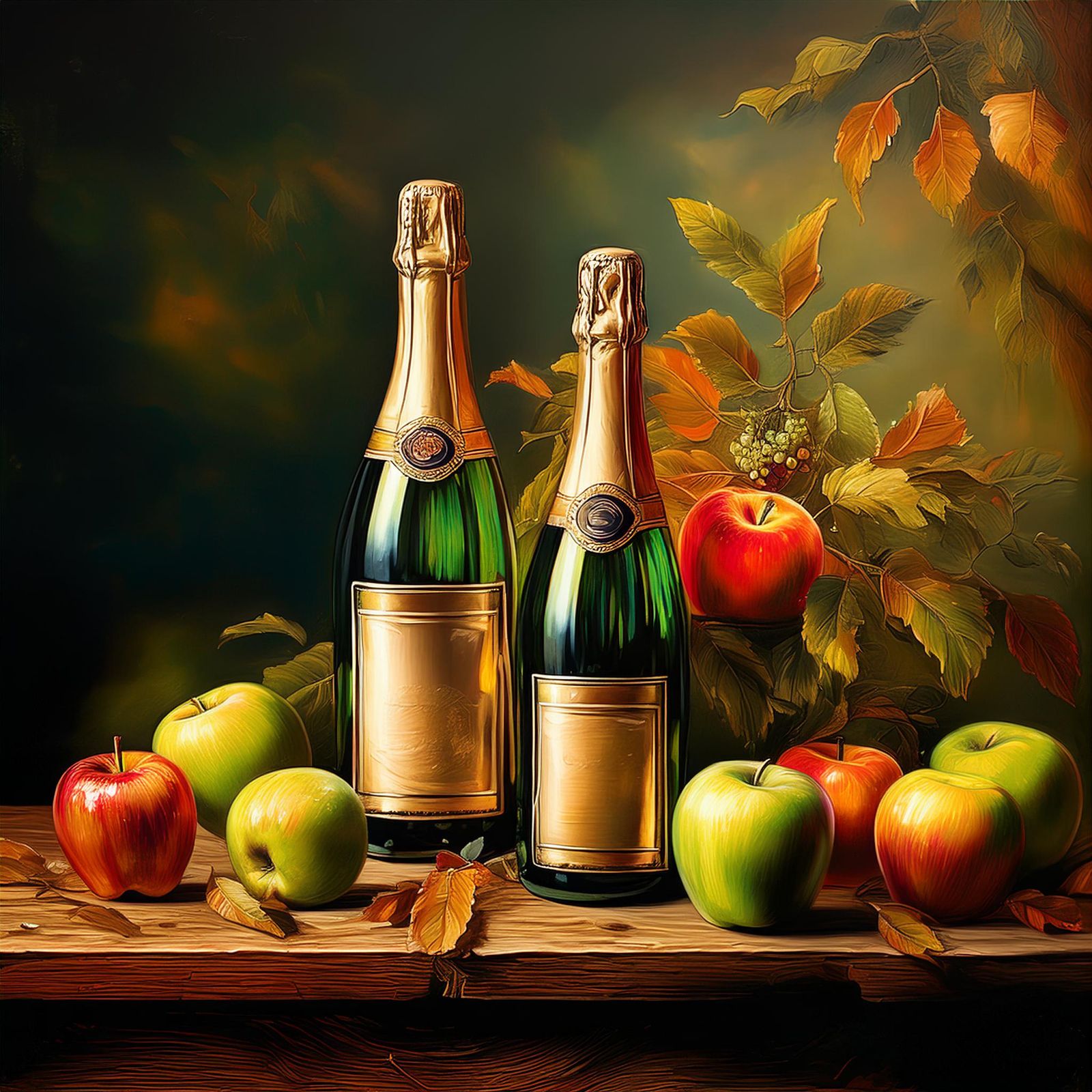 Apples and Champagne, Perfect September Pair