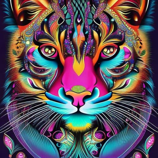 Sleek Tiger - AI Generated Artwork - NightCafe Creator